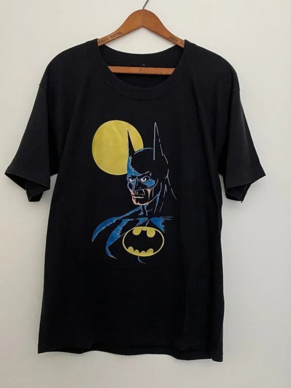 vintage 80s batman joker front back tshirt size medium